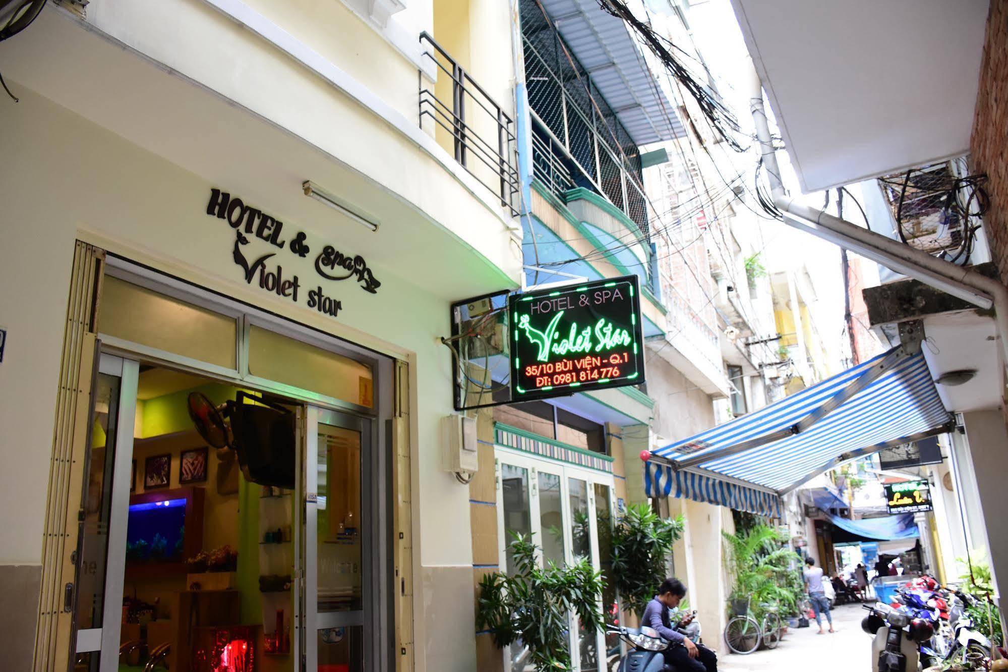 Violet Star Hotel And Spa Ho Şi Min Dış mekan fotoğraf